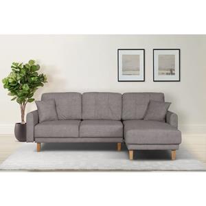 Home affaire Hoekbank Triplo naar keuze met slaapbank functie en bedbox, ligoppervlak 210/132 cm