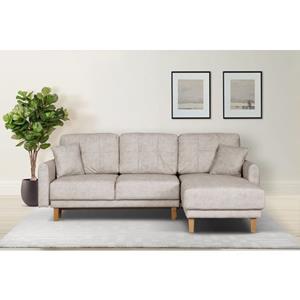 Home affaire Hoekbank Triplo naar keuze met slaapbank functie en bedbox, ligoppervlak 210/132 cm