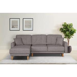 Home affaire Hoekbank Triplo naar keuze met slaapbank functie en bedbox, ligoppervlak 210/132 cm