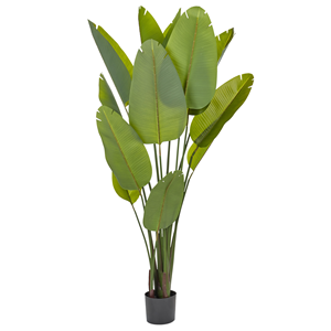 BELIANI Kunstplant 187 cm BANANA TREE