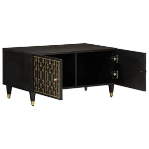 vidaXL Salontafel 80x50x40 cm massief mangohout