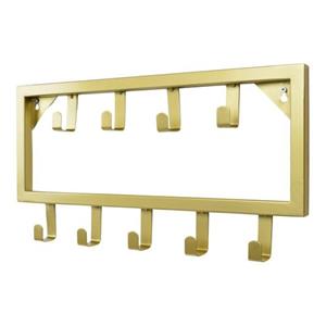 Ylumen Kapstok Fame 9 Haken B 50cm Mat Goud