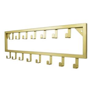 Ylumen Kapstok Fame 15 Haken B 80cm Mat Goud