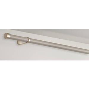 Leen Bakker Gordijnroede 200cm - beige metaal - Ø28mm (1280109)
