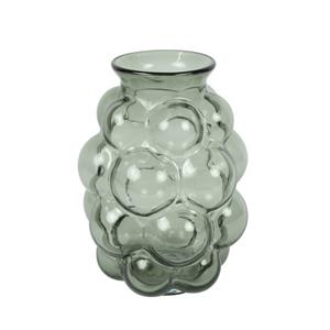 Countryfield Bloemenvaas Bubblegum Large - transparant glas - lichtgrijs - D21 x H30 cm - vaas -