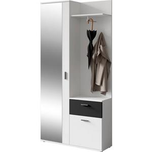 INOSIGN byLIVING Compact kapstokmeubel Jakob met grote spiegel en planchet, breedte 97 cm