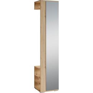 INOSIGN Kapstokpaneel Ben Breedte 40 cm, met spiegel en garderobestang (1 stuk)