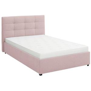 Lüttenhütt Gestoffeerd bed Endres met bedkist, naar keuze zonder matras/lattenbodem of incl. matras