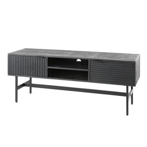Hoyz Collection  Tv-meubel Marina - 40x140x55cm - Massief Mango Zwart