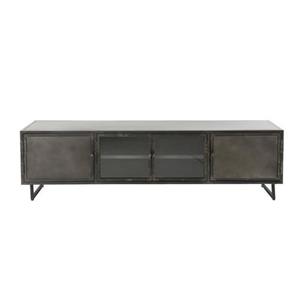 Hoyz Collection Hoyz - Tv-meubel 180cm - Rift Metal - Gun Metal