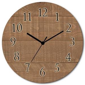 Artland Wandklok Hout donker