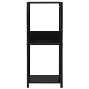 vidaXL Boekenkast 33,5x39,6x79,7 cm bewerkt hout zwart