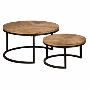 Countrylifestyle viola salontafel licht set 55 cm