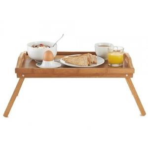 Merkloos Ontbijttafel - Dienblad met Poten - x 30 cm - Bamboe -