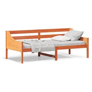 VidaXL Slaapbank 80x200 cm massief grenenhout wasbruin