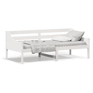 VidaXL Slaapbank 100x200 cm massief grenenhout wit