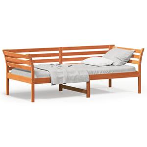 VidaXL Slaapbank 80x200 cm massief grenenhout wasbruin