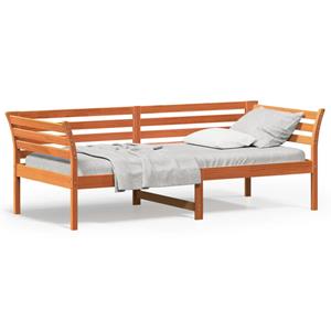 VidaXL Slaapbank 90x200 cm massief grenenhout wasbruin