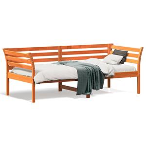 VidaXL Slaapbank 75x190 cm massief grenenhout wasbruin 8721012430037