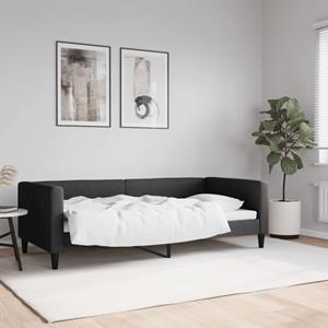 VidaXL Slaapbank 90x190 cm stof zwart