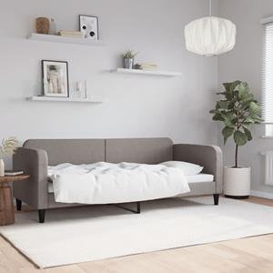 VidaXL Slaapbank 80x200 cm stof taupe