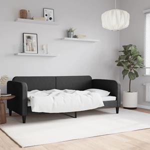 VidaXL Slaapbank 90x190 cm stof zwart