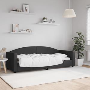 VidaXL Slaapbank 80x200 cm stof zwart