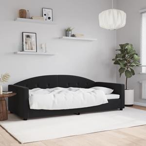 VidaXL Slaapbank 90x200 cm fluweel zwart