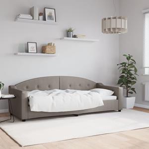 VidaXL Slaapbank 80x200 cm stof taupe