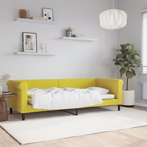 VidaXL Slaapbank 80x200 cm fluweel geel