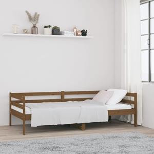 VidaXL Slaapbank 90x190 cm massief grenenhout honingbruin 8720287133377