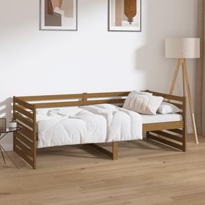 VidaXL Slaapbank 90x190 cm massief grenenhout honingbruin
