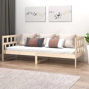 VidaXL Slaapbank massief grenenhout 90x200 cm