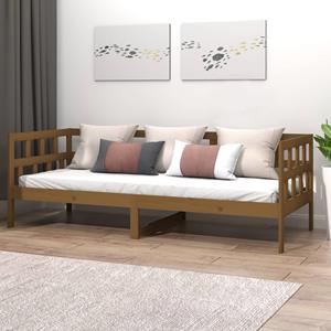 VidaXL Slaapbank massief grenenhout honingbruin 80x200 cm