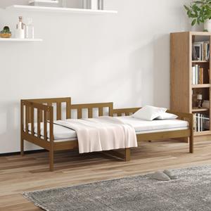 VidaXL Slaapbank 80x200 cm massief grenenhout honingbruin