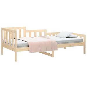 vidaXL Slaapbank zonder matras 90x200 cm massief grenenhout