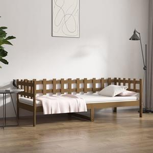 VidaXL Slaapbank 80x200 cm massief grenenhout honingbruin