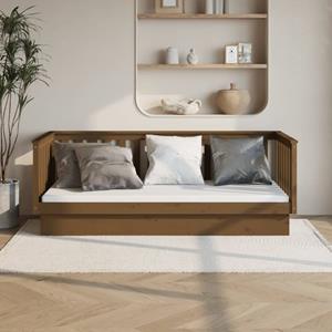 VidaXL Slaapbank 80x200 cm massief grenenhout honingbruin