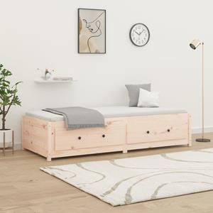 vidaXL Slaapbank 90x190 cm massief grenenhout