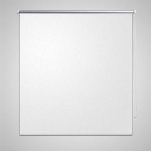 VidaXL Rolgordijn verduisterend 120 x 175 cm wit