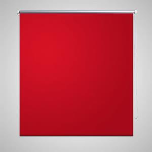 VidaXL Rolgordijn verduisterend 80 x 230 cm rood