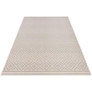 NORTHRUGS Vloerkleed Ruit In- & outdoor, weerbestendig, balkon, tuin, woonkamer, terras, ruit