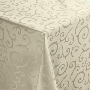 PULSIVA Tafelkleed Mega hoekig; 80x80 cm (BxL); champagne beige; vierkant