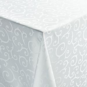 PULSIVA Tafelkleed Mega hoekig; 80x80 cm (BxL); wit; vierkant