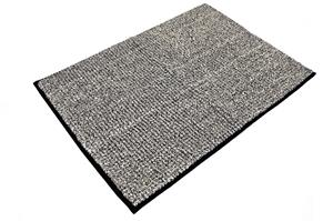 Aqualine Antislip badmat 50x70cm 100% polyester zwart