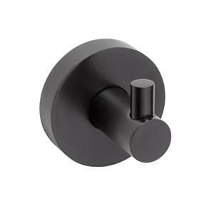 Sapho X-Round Black Handdoekhaak zwart