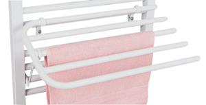 Aqualine Radiator beugel KDO voor 4 handdoeken 50cm wit