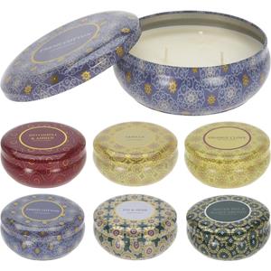 Home & Styling Kaars In Blik 13,5x10,9cm