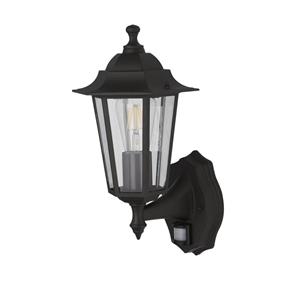 Searchlight Klassieke buitenlamp Alex met sensor 68001BK
