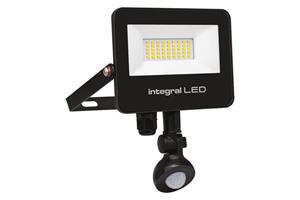 Integral Led Schijnwerper 30W Super Slim met bewegingssensor ILFLC242